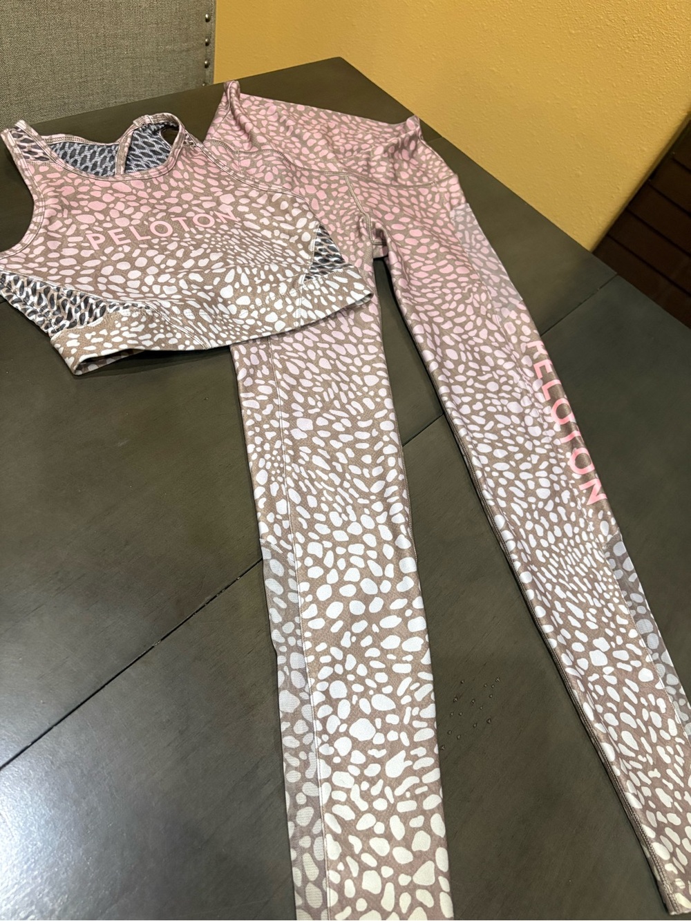 Peloton x WITH (Wear It To Heart) Riverstone Nala Matching Two-Piece Activewear